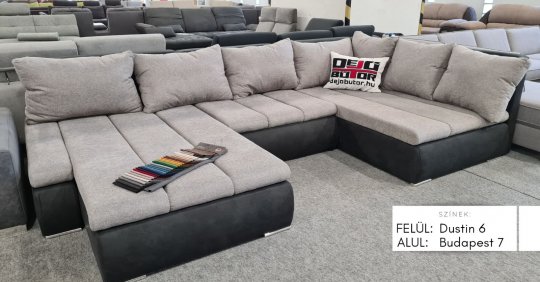 Új ALESKA 2. U-form kanapé