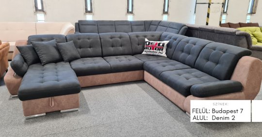 DORNEL U-form kanapé