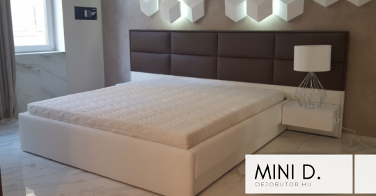 MINI DESIGN Franciaágy | Széles háttámlával
