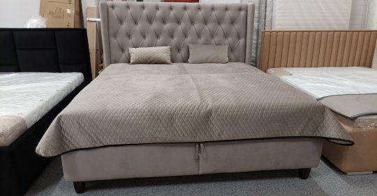 VALENCIA Franciaágy | Hatalmas háttámlás 