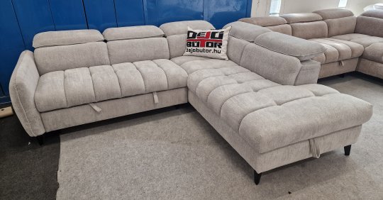 TIANA Sarokkanapé | világosszürke