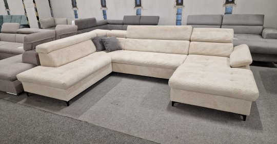 SATIRA U-form kanapé | beige színben raktárról