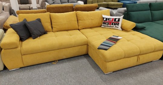 HELLO Sarokkanapé | hatalmas, 160x220cm rugós fekvőfelülettel! 