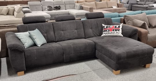 PORTOFINO Sarokkanapé + motoros relax funkció