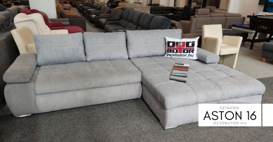 HELLO Sarokkanapé | hatalmas, rugós 160x220cm fekvőfelülettel!