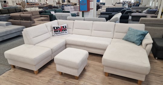 PALMERA u-alak kanapé + PUFF