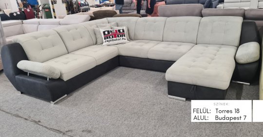 DORNEL U-form kanapé 