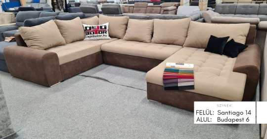 TOULON U-form kanapé | RAKTÁRRÓL 10% KEDVEZMÉNNYEL!