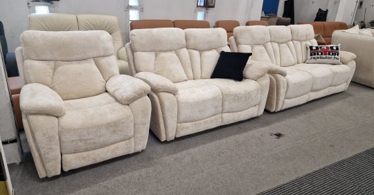 Havana ülőgarnitúra beige színben | mechanikus relax ülésekkel