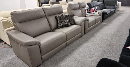 HIMOLLA 2+2 MOTOROS kanapé | VALÓDI BŐR