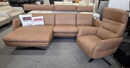 MATINO sarokkanapé és fotel | dieter knoll collection VALÓDI BŐR 