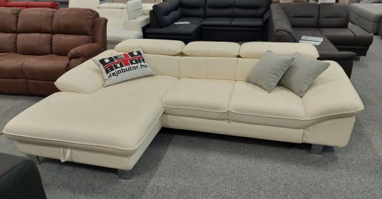 DRIVER KIS Sarokkanapé | VALÓDI BŐR 